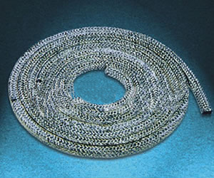 Carbonized Fiber Packing with Graphite